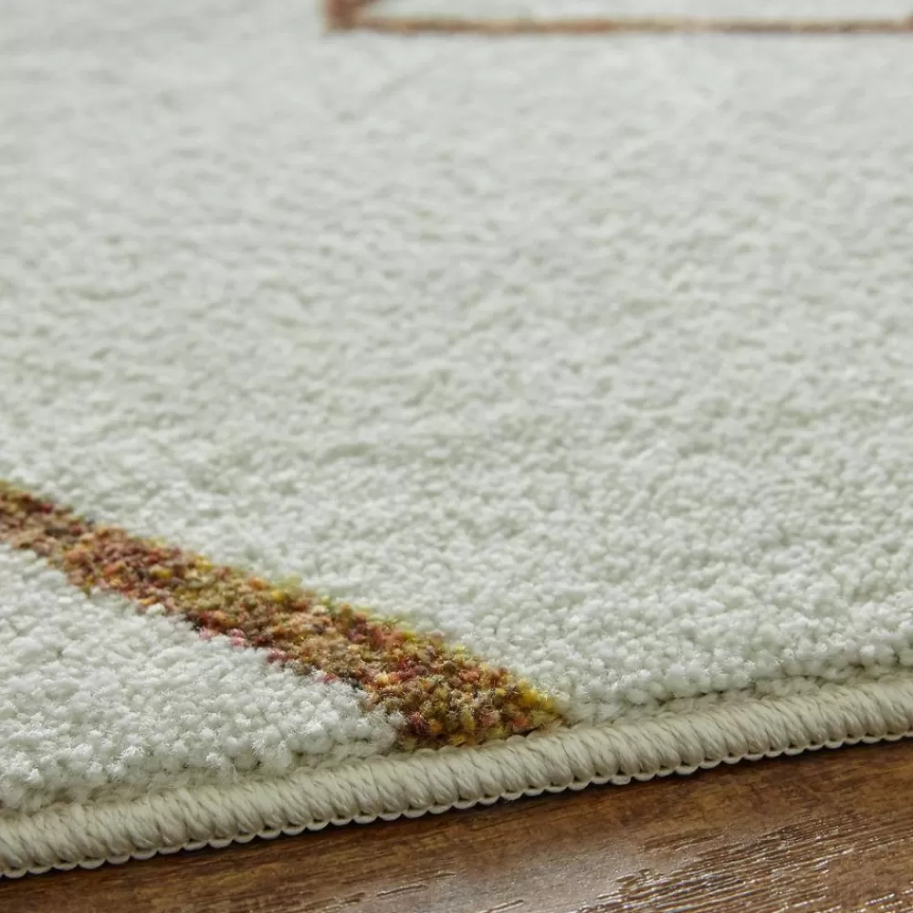 Illusion Water Cream 10 Ft. X 14 Ft. Abstract Area Rug By Mohawk Home | * Discount