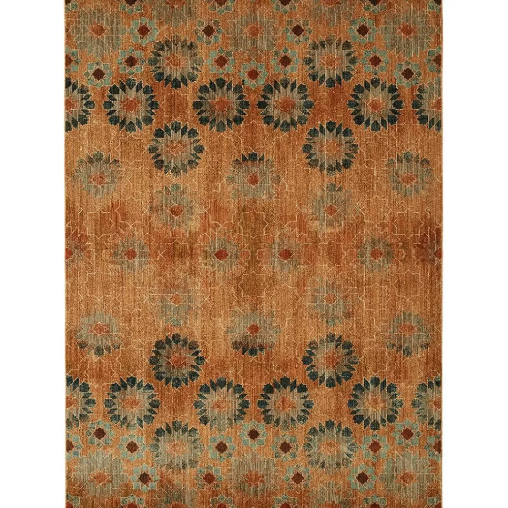 In Bloom By Patina Vie Saffron 8 Ft. X 10 Ft. Floral Area Rug By Mohawk Home | * Online