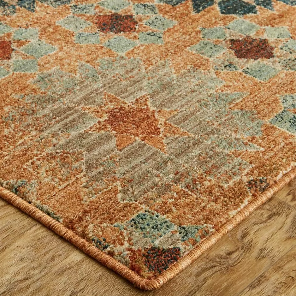 In Bloom By Patina Vie Saffron 8 Ft. X 10 Ft. Floral Area Rug By Mohawk Home | * Online
