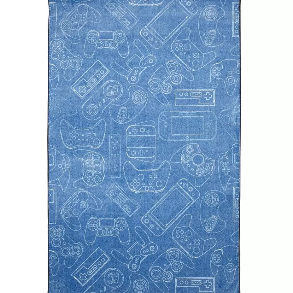 In Control Denim 5 Ft. X 8 Ft. Whimsical Area Rug By Mohawk Home | * Shop