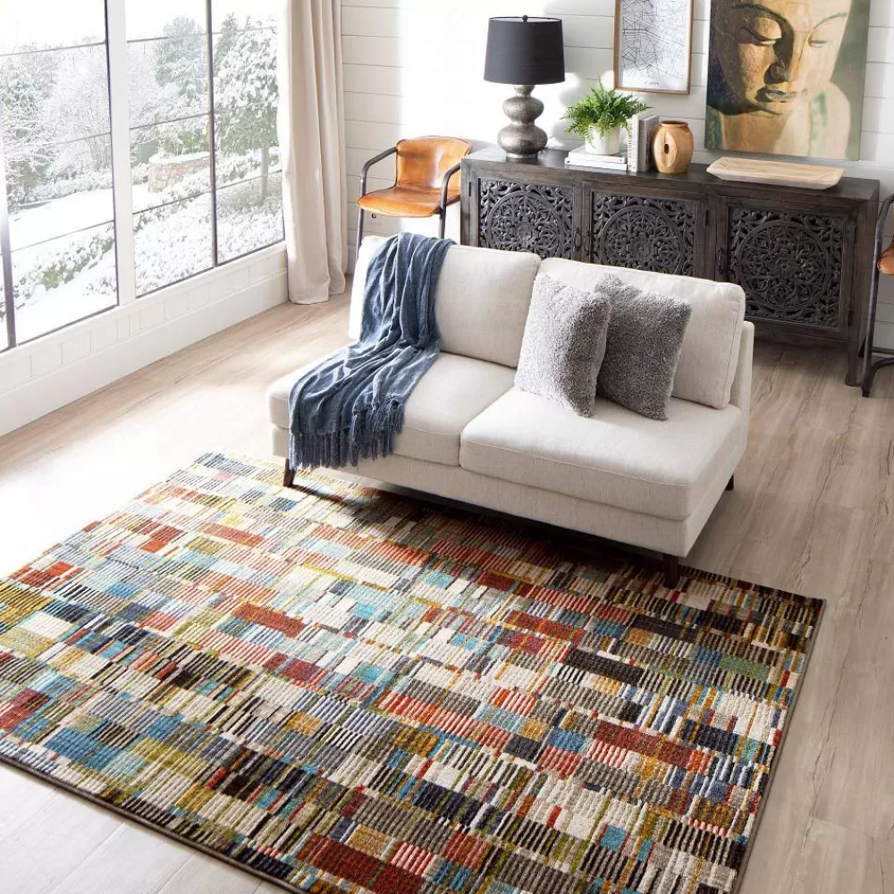 Iola Multi 8 Ft. X 11 Ft. Geometric Area Rug By Mohawk Home | * Discount