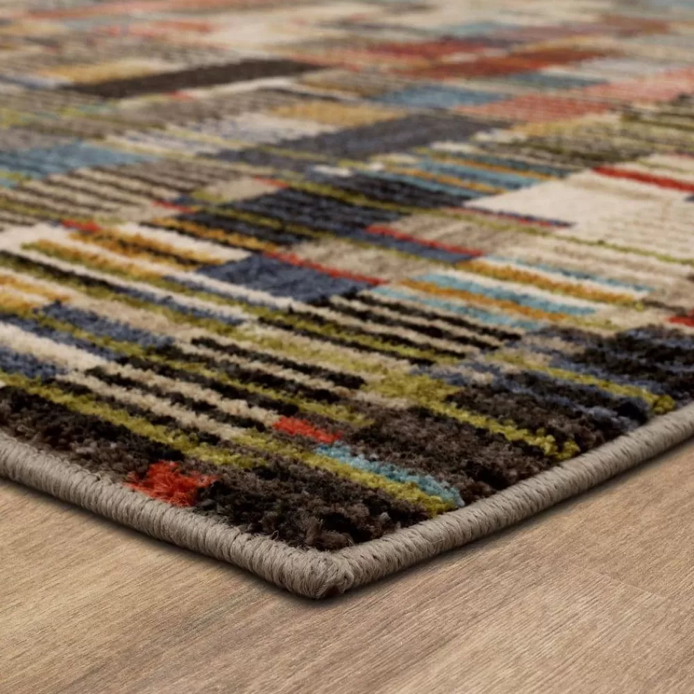 Iola Multi 8 Ft. X 11 Ft. Geometric Area Rug By Mohawk Home | * Discount