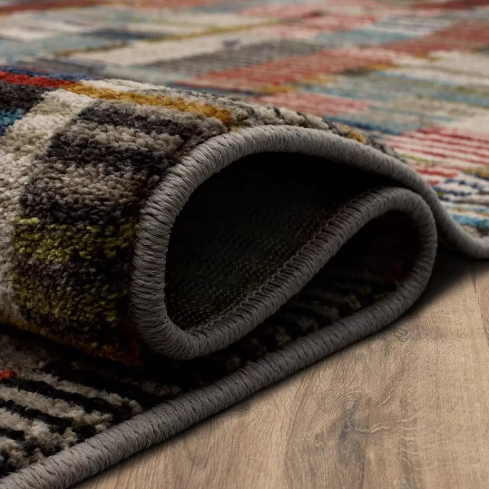 Iola Multi 8 Ft. X 11 Ft. Geometric Area Rug By Mohawk Home | * Discount