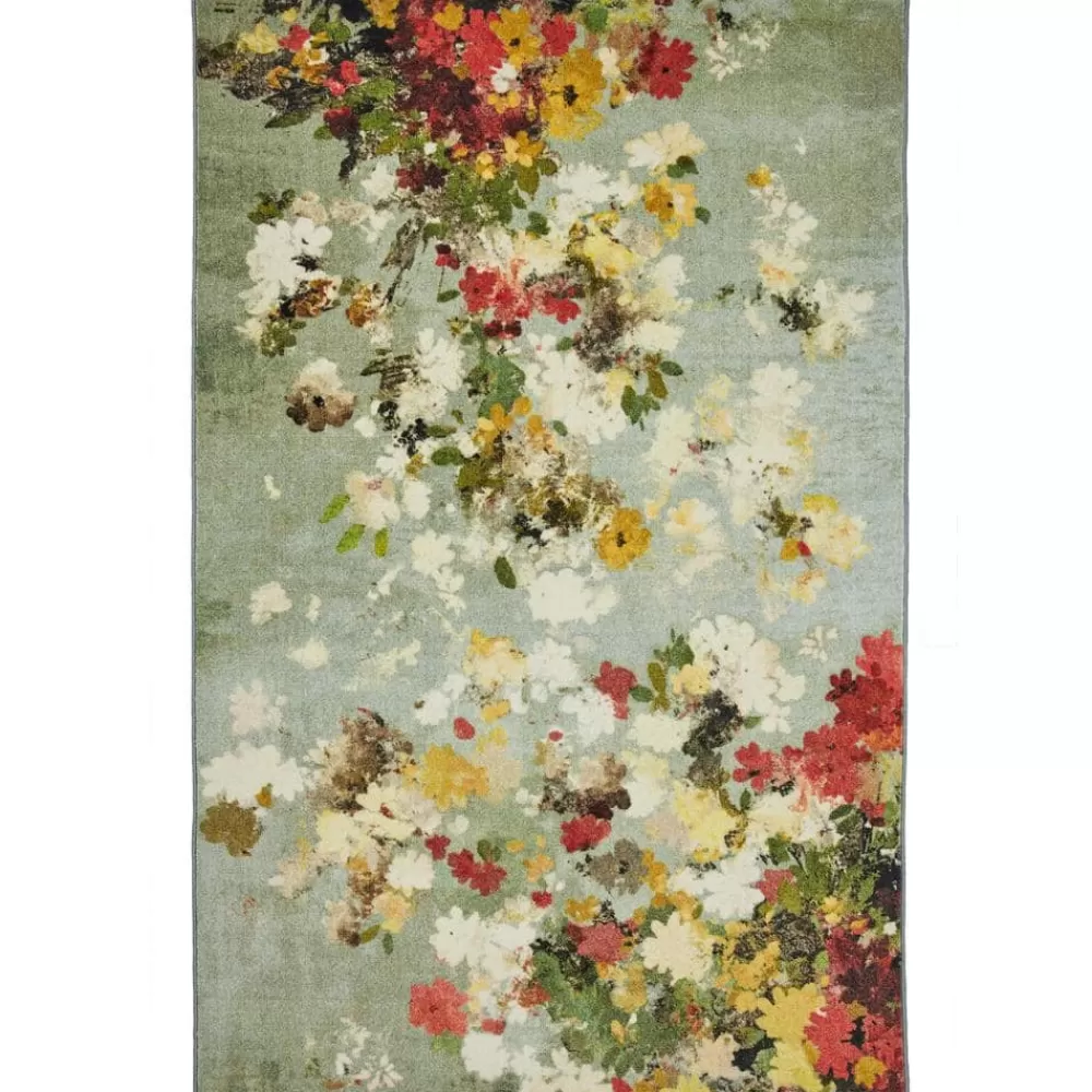 Merging Floral Green 8 Ft. X 10 Ft. Floral Area Rug By Mohawk Home | * Best