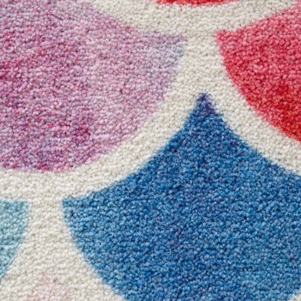 Mermaid Scales Pink 5 Ft. X 8 Ft. Whimsical Area Rug By Mohawk Home | * Sale