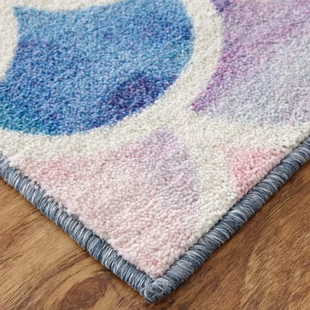 Mermaid Scales Pink 5 Ft. X 8 Ft. Whimsical Area Rug By Mohawk Home | * Sale