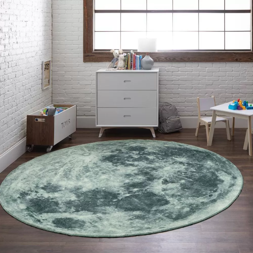 Moon Gray 5 Ft. Round Area Rug By Mohawk Home | * Sale