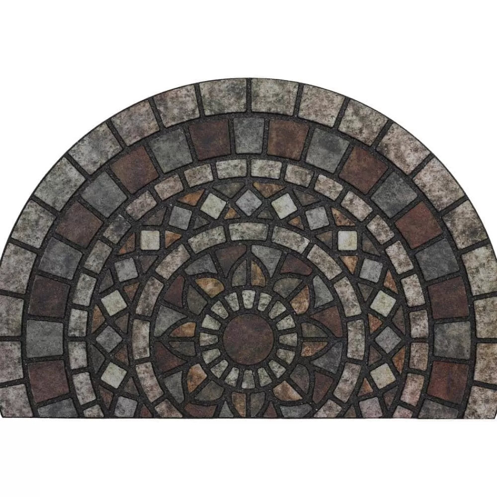 Mosaic Mythos Stone Slice 23 In. X 35 In. Doorscapes Estate Mat By Mohawk Home | * Sale