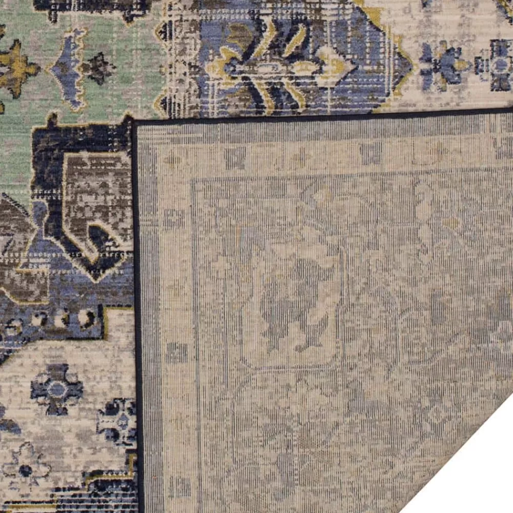 Pantaleone Indigo 8 Ft. X 10 Ft. Oriental Area Rug By Mohawk Home | * Clearance