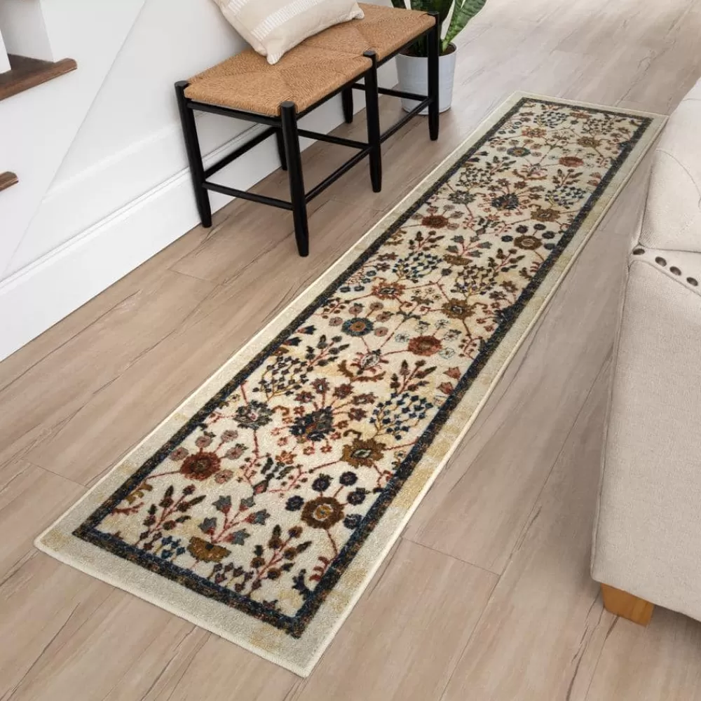 Pella Cream 2 Ft. X 8 Ft. Runner Rug By Mohawk Home | * Clearance