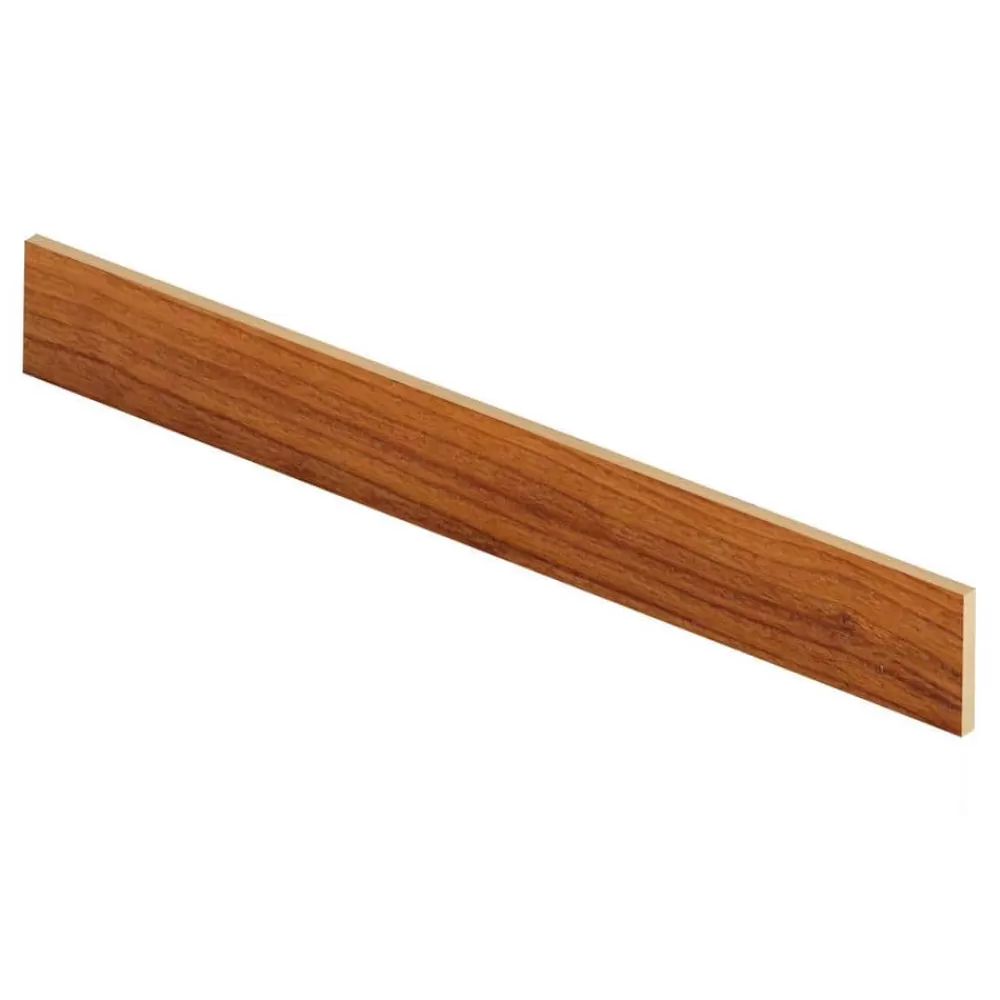 Red Cherry/Warm Cherry 47 In. Long X 1/2 In. Thick X 7-3/8 In. Wide Vinyl Overlay Riser To Be Used With Cap A Tread | * Outlet