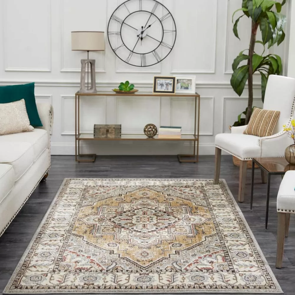 Rene Beige 5 Ft. X 7 Ft. Oriental Area Rug By Mohawk Home | * Online