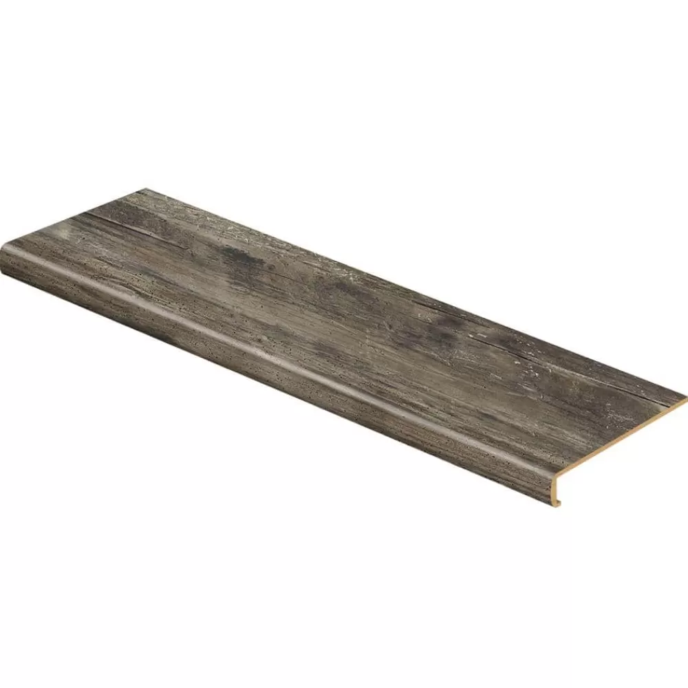 Restored Wood/Night Sky 47 In. L X 12-1/8 In. W X 2-3/16 In. T Vinyl Overlay Cover Stairs 1-1/8 To 1-3/4 In. T By Cap A Tread | * New