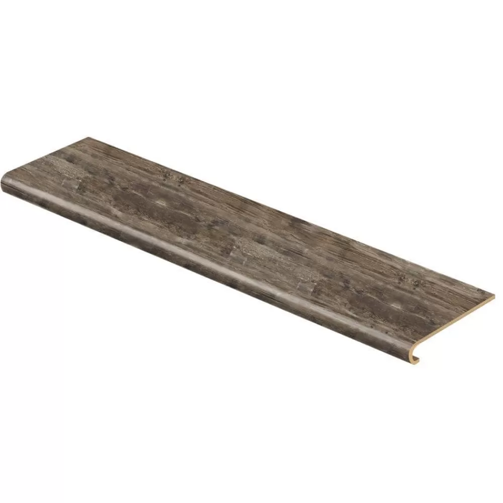 Restored Wood/Night Sky 47 In. Length X 12-1/8 In. W X 1-11/16 In. T Vinyl Overlay For Stairs 1 In. T By Cap A Tread | * Sale
