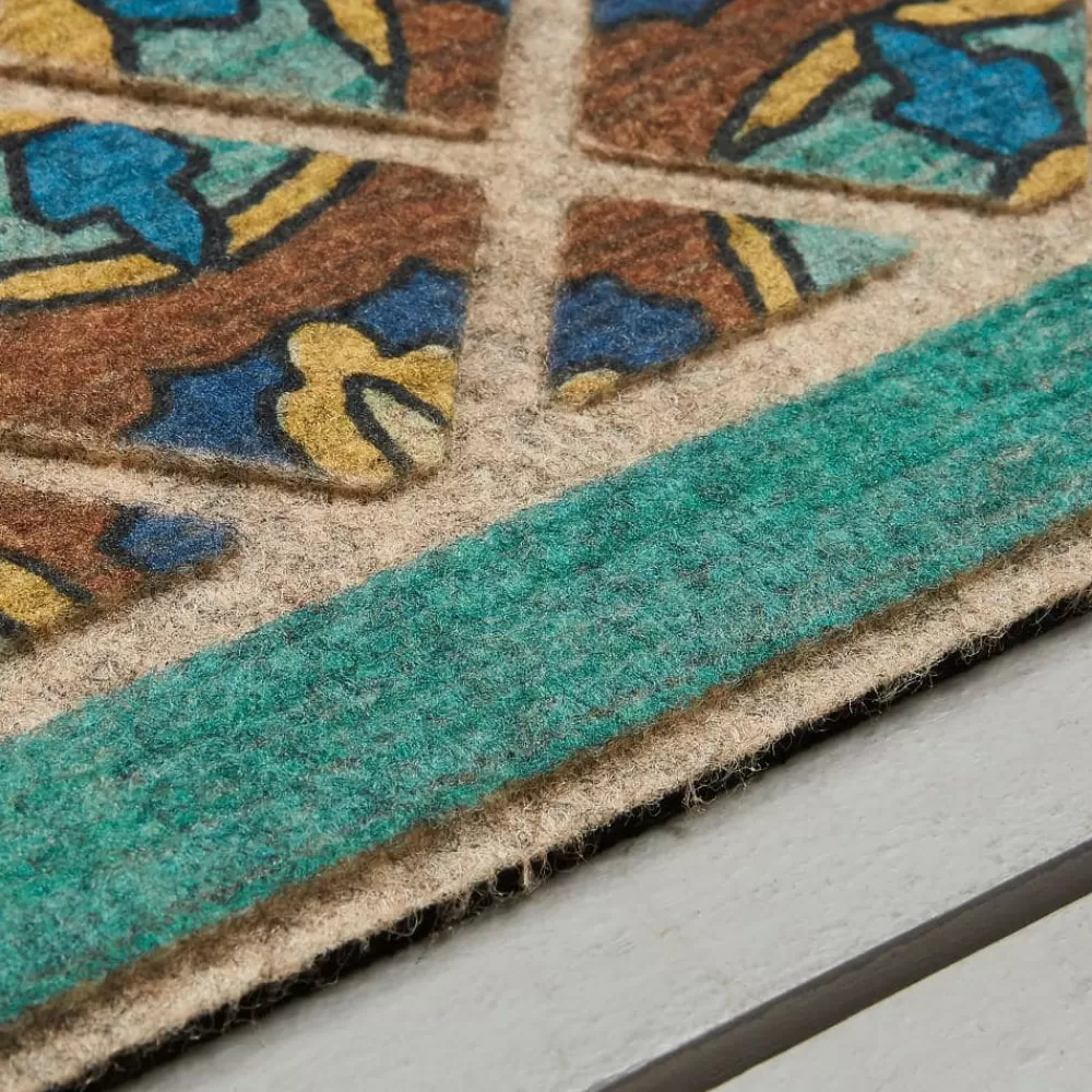 Retro Tiles 24 In. X 48 In. Ornamental Entry Mat By Mohawk Home | * Cheap