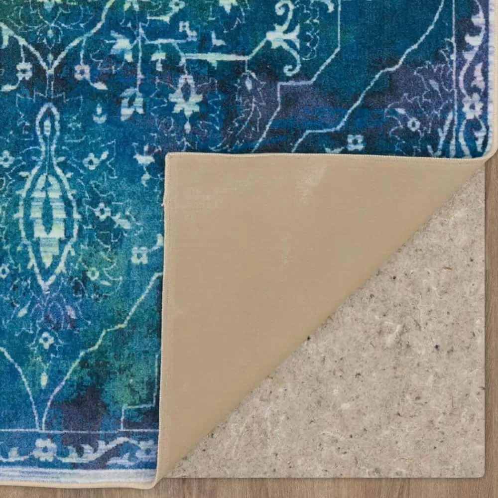 Rowland Teal 8 Ft. X 10 Ft. Abstract Area Rug By Mohawk Home | * Flash Sale