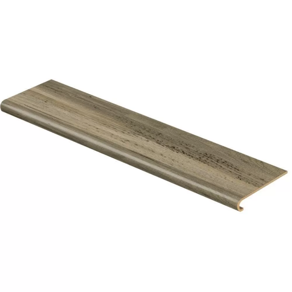 Rustic Wood 47 In. L X 12-1/8 In. D X 1-11/16 In. H Vinyl Overlay To Cover Stairs 1 In. Thick By Cap A Tread | * Shop