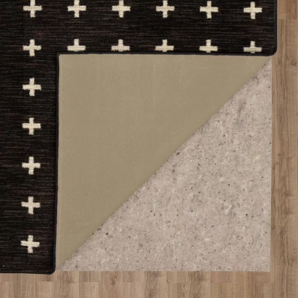 Sahana Black 5 Ft. X 8 Ft. Geometric Area Rug By Mohawk Home | * Store