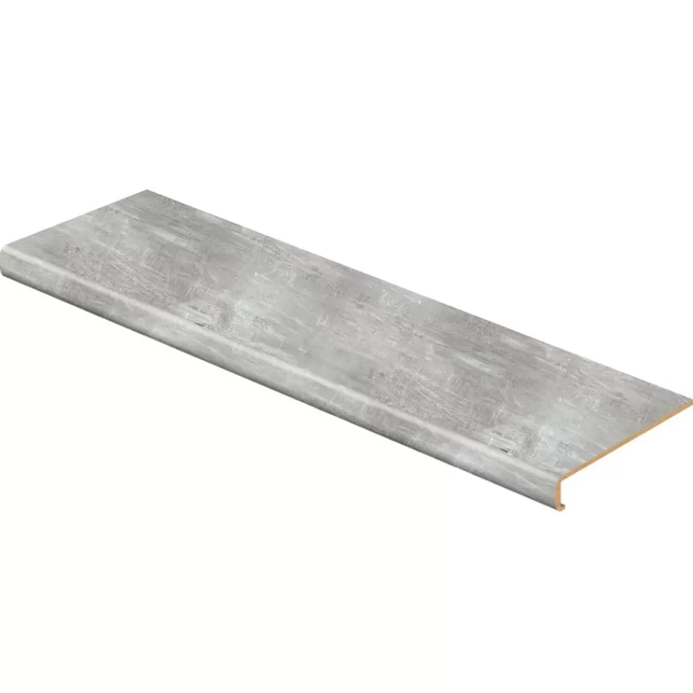 Scratch Stone 47 In. L X 12-1/8 In. D X 2-3/16 In. H Vinyl Overlay To Cover Stairs 1-1/8 In. To 1-3/4 In. Thick By Cap A Tread | * Flash Sale