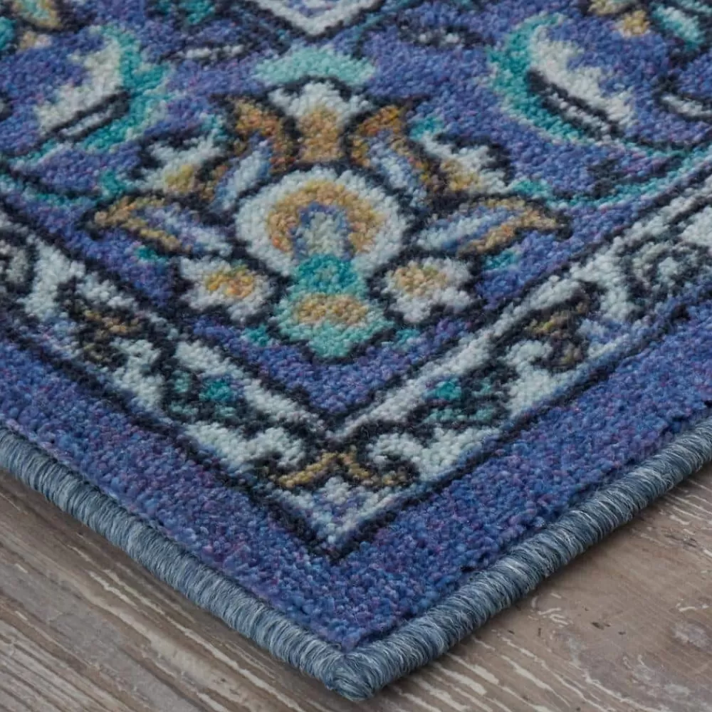 Shenandoah Navy 8 Ft. X 10 Ft. Oriental Area Rug By Mohawk Home | * Store