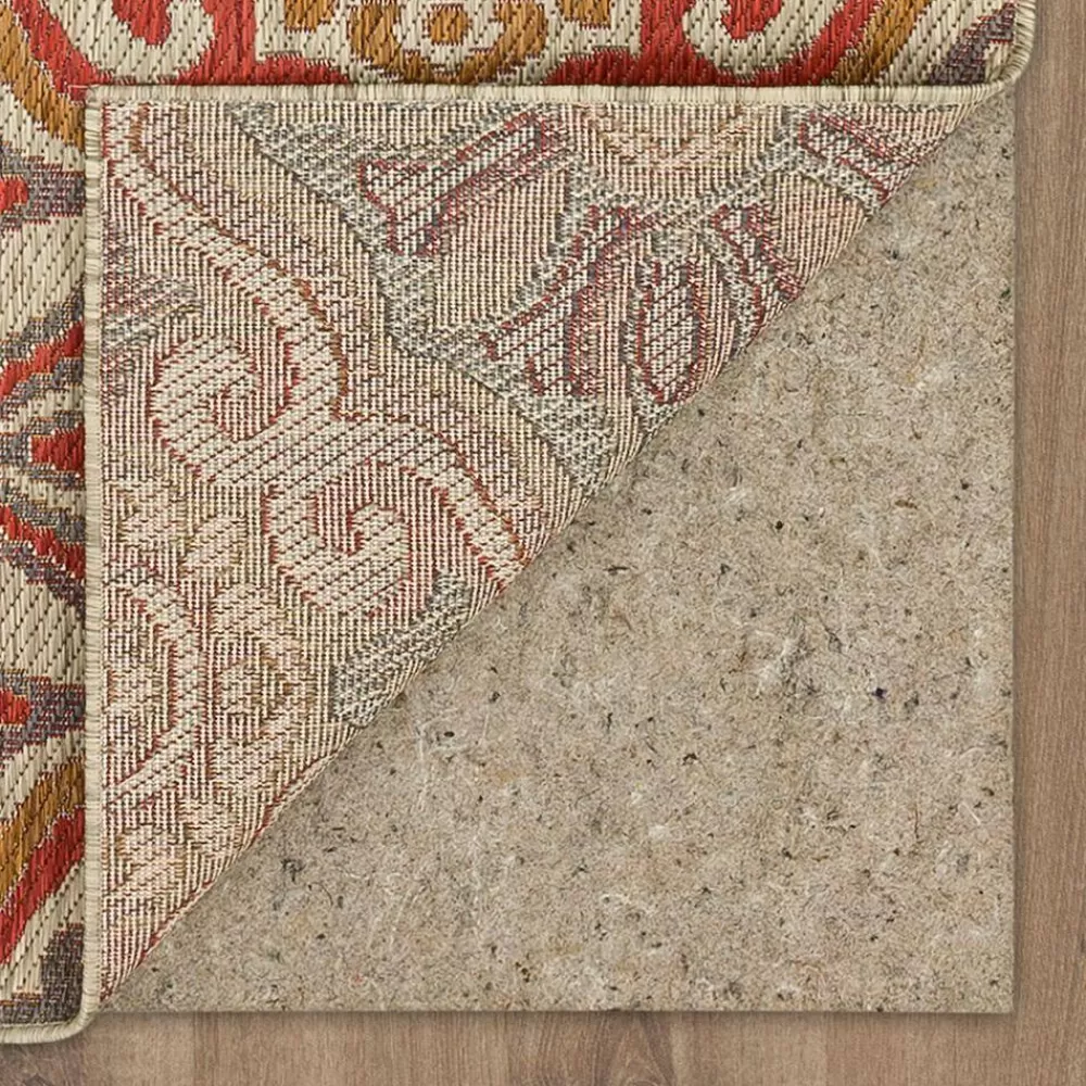 Sorrento Rust 10 Ft. X 13 Ft. Geometric Indoor/Outdoor Area Rug By Mohawk Home | * Outlet