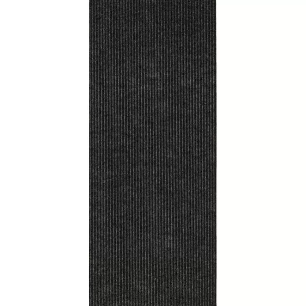 Striped Utility Mat Charcoal Indoor/Outdoor 24 In. X 60 In. Utility Door Mat By Mohawk Home | * Online