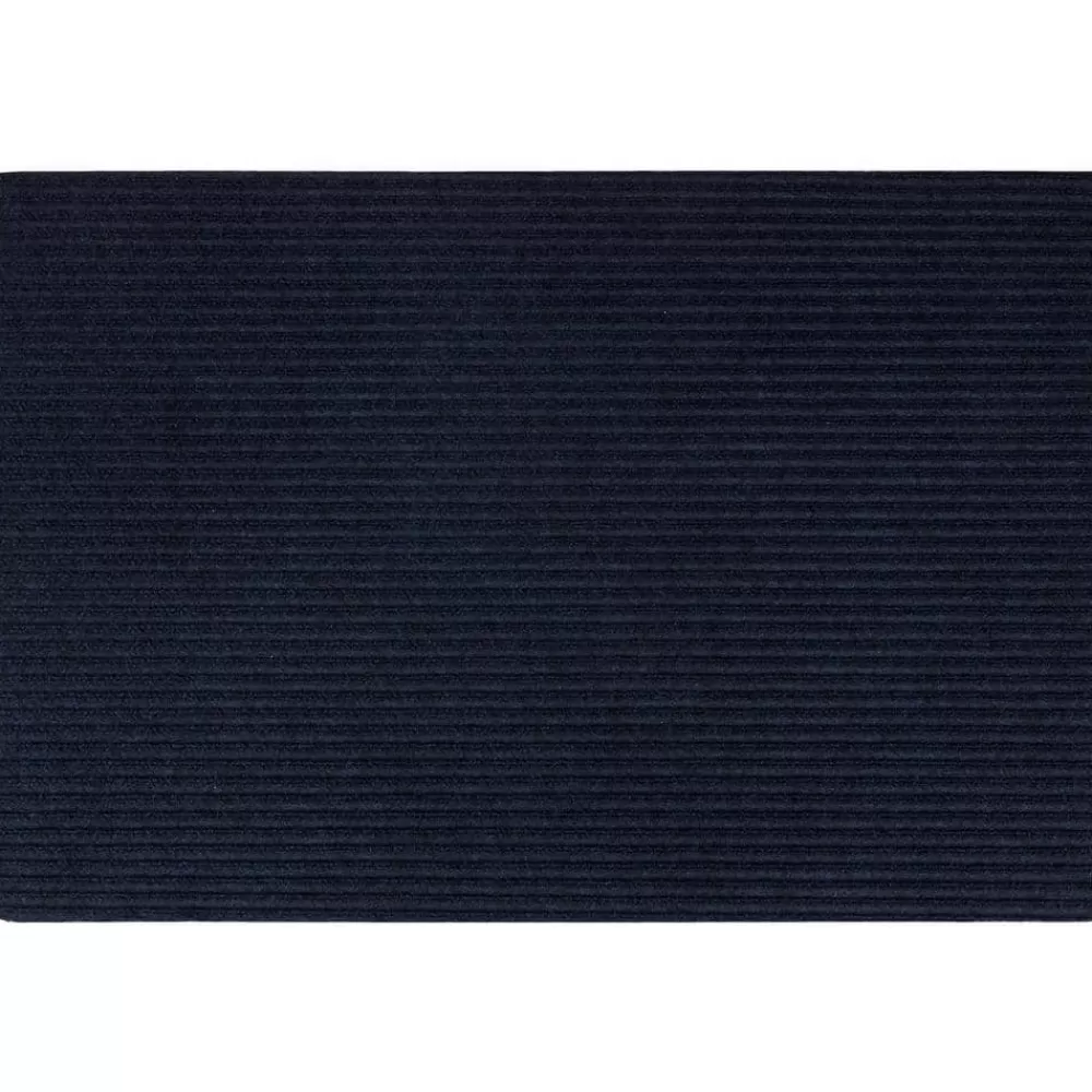 Striped Utility Mat Indigo Indoor/Outdoor 24 In. X 36 In. Utility Door Mat By Mohawk Home | * Sale