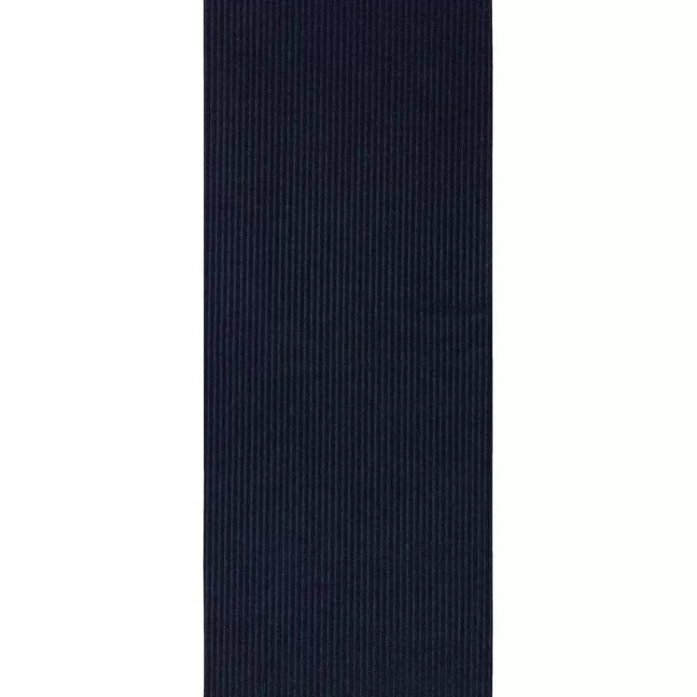 Striped Utility Mat Indigo Indoor/Outdoor 24 In. X 60 In. Utility Door Mat By Mohawk Home | * Sale
