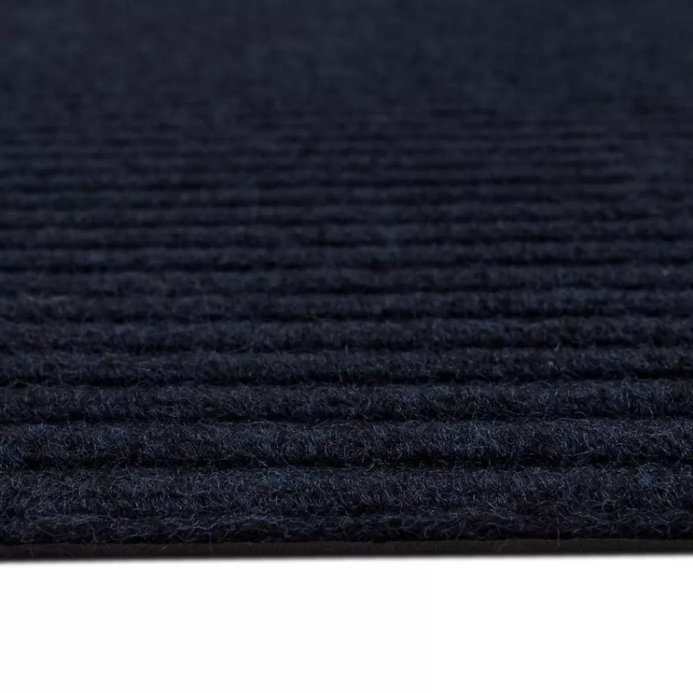 Striped Utility Mat Indigo Indoor/Outdoor 24 In. X 72 In. Utility Door Mat By Mohawk Home | * Best