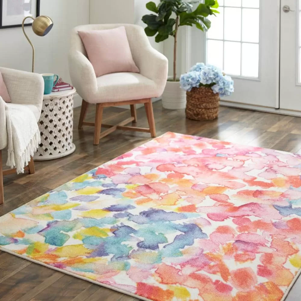 Sunwashed Dream Multi 8 Ft. X 10 Ft. Floral Area Rug By Mohawk Home | * Clearance