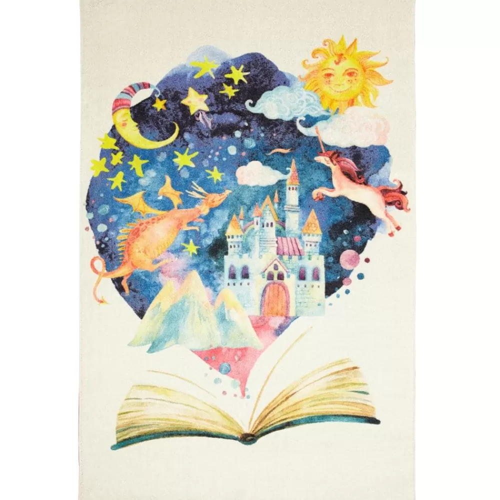 Tell Me A Story Multi 5 Ft. X 8 Ft. Contemporary Area Rug By Mohawk Home | * Discount