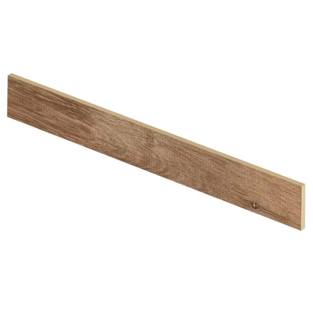 Trail Oak/Georgia Clay 94 In. L X 1/2 In. T X 7-3/8 In. W Vinyl Overlay Riser By Cap A Tread | * Online