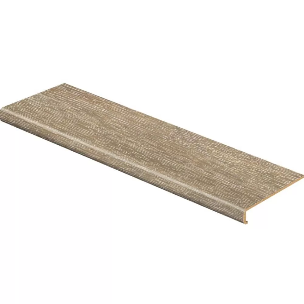 Walton Oak 47 In. L X 12-1/8 In. D X 2-3/16 In. H Vinyl Overlay To Cover Stairs 1-1/8 In. T To 1-3/4 In. T By Cap A Tread | * Shop