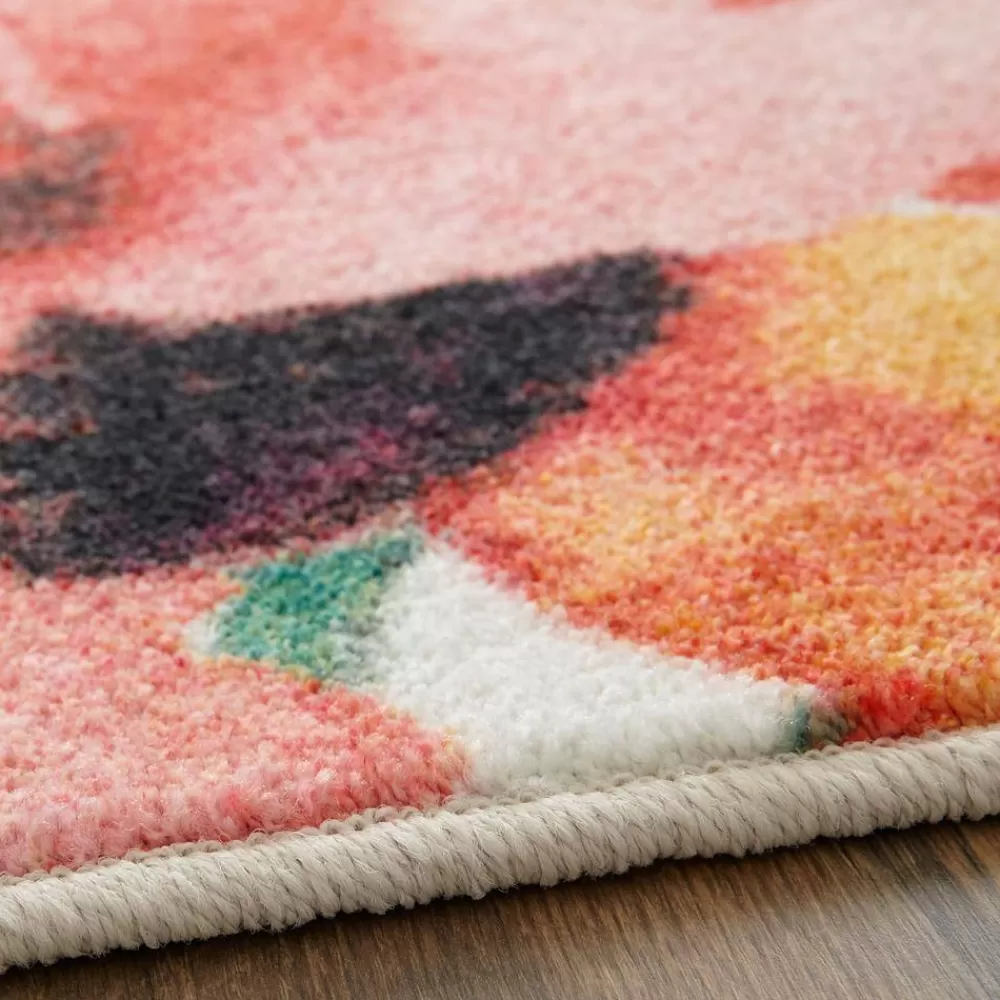 Watercolor Bouquet Cream 5 Ft. X 8 Ft. Floral Area Rug By Mohawk Home | * Store