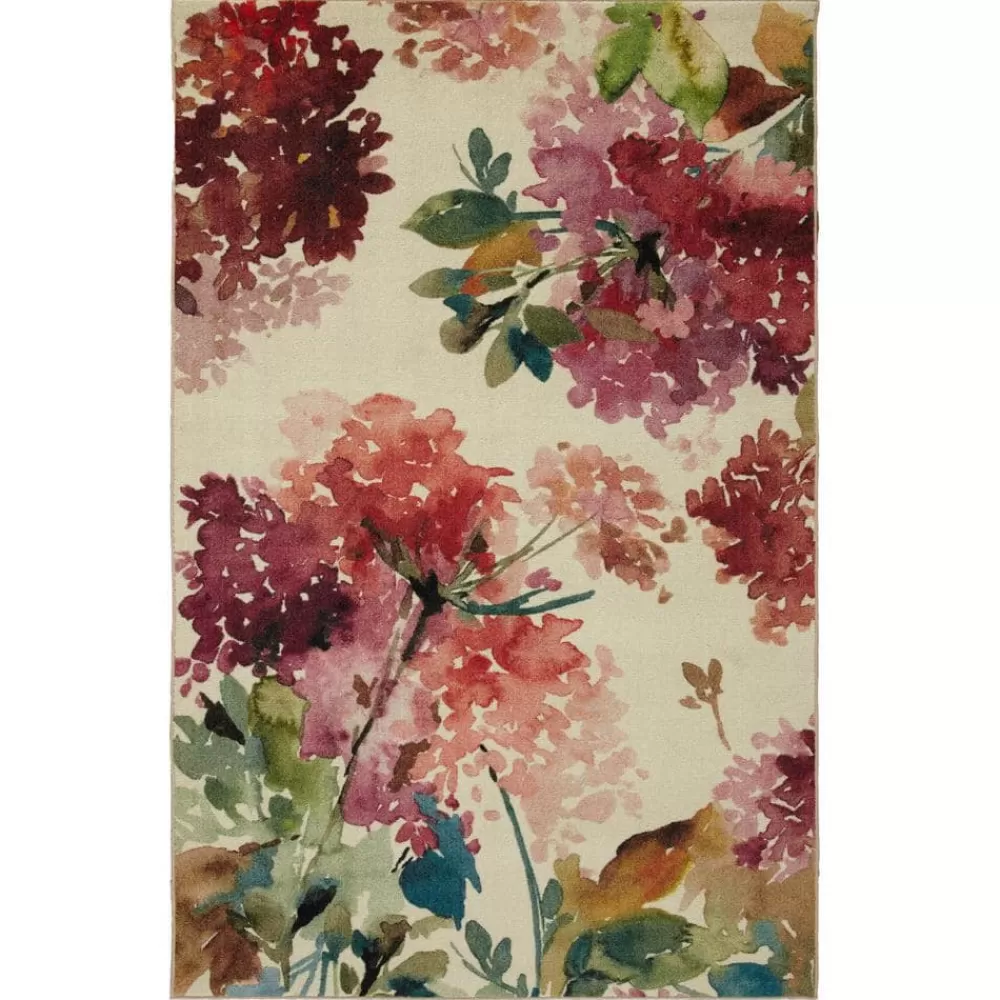 Watercolor Garden Cream 8 Ft. X 10 Ft. Floral Area Rug By Mohawk Home | * Best