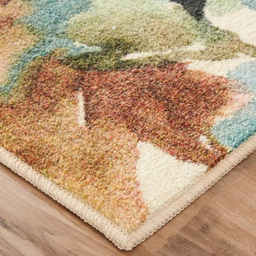 Watercolor Garden Cream 8 Ft. X 10 Ft. Floral Area Rug By Mohawk Home | * Best