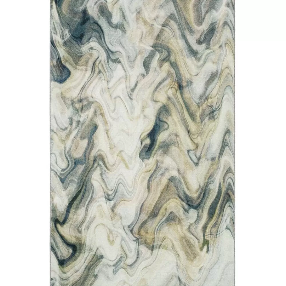 Wavelength Neutral 9 Ft. X 12 Ft. Abstract Area Rug By Mohawk Home | * Clearance