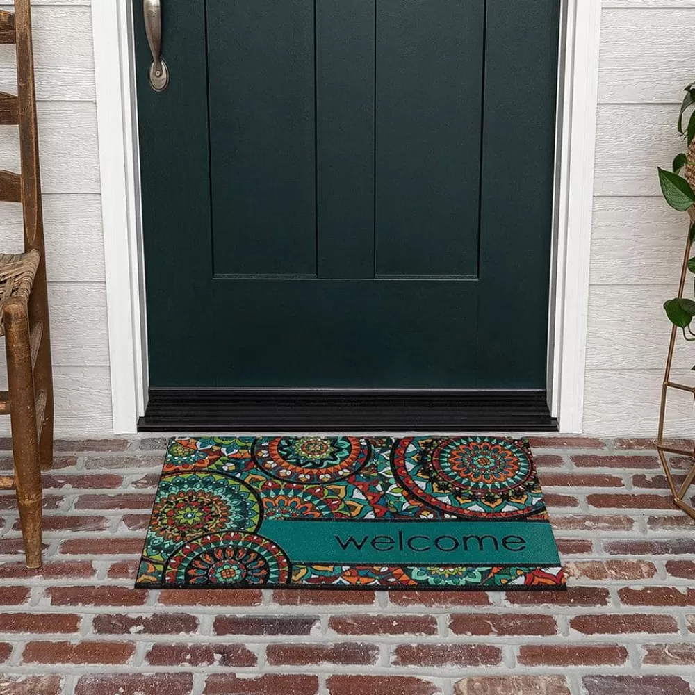 Welcome Bohemian Kingdom 18 In. X 30 In. Doorscapes Mat By Mohawk Home | * Clearance