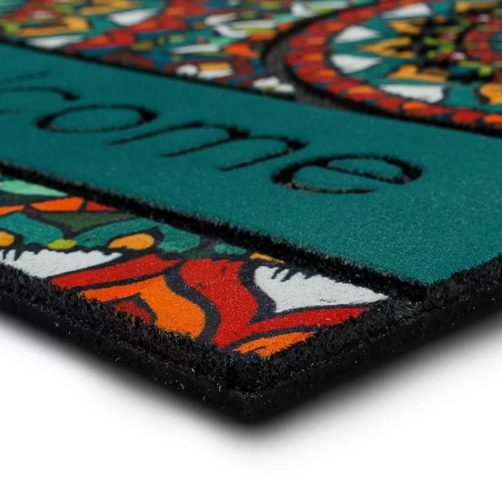 Welcome Bohemian Kingdom 18 In. X 30 In. Doorscapes Mat By Mohawk Home | * Clearance