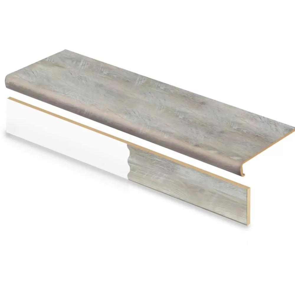 Winding Brook Stair Tread And Reversible Riser Kit 47 In. L X 12-1/8 In. W X 2-3/16 In. T By Cap A Tread | * New