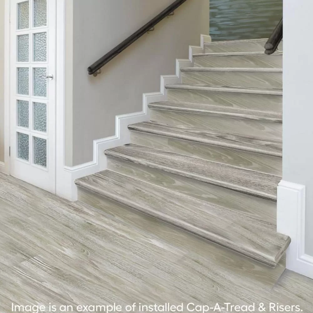 Winding Brook Stair Tread And Reversible Riser Kit 47 In. L X 12-1/8 In. W X 2-3/16 In. T By Cap A Tread | * New