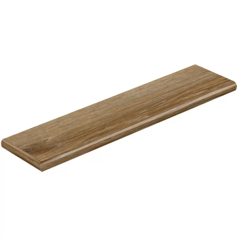 Woodacres Oak/Deerbrook Trail 47 In. L X 12-1/8 In. W X 1-11/16 In. T Vinyl Overlay Left Return For Stairs 1 In. T By Cap A Tread | * Best Sale