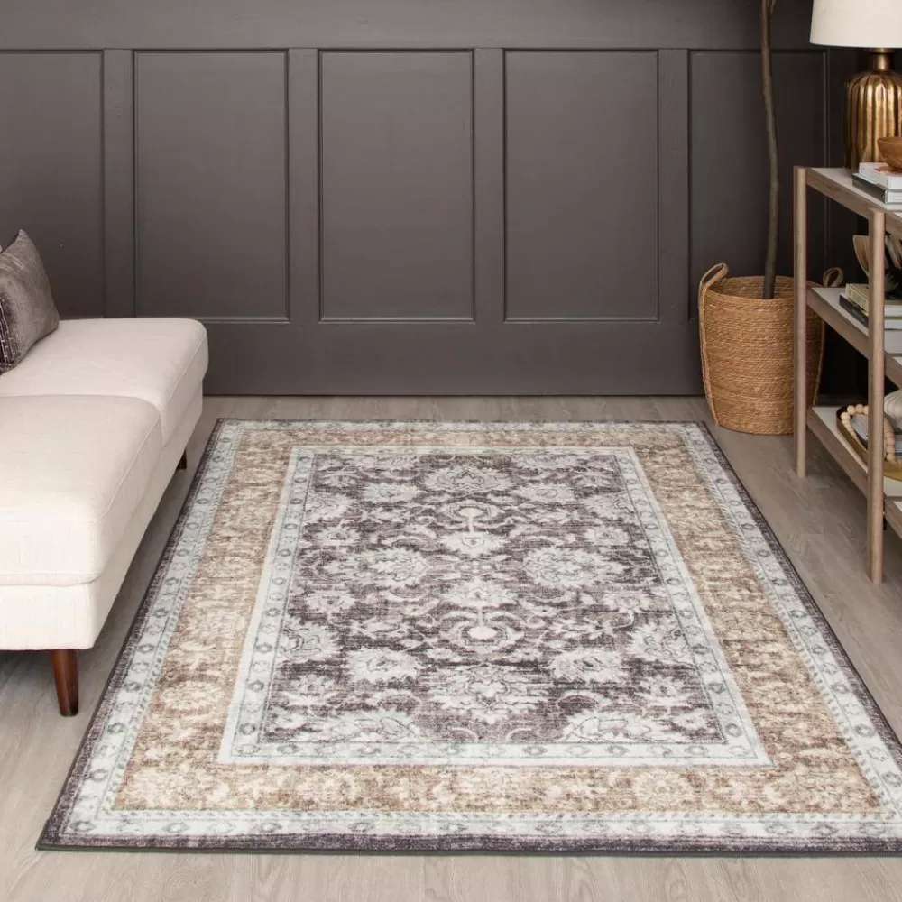 Worcester Grey 9 Ft. X 12 Ft. Oriental Area Rug By Mohawk Home | * Clearance